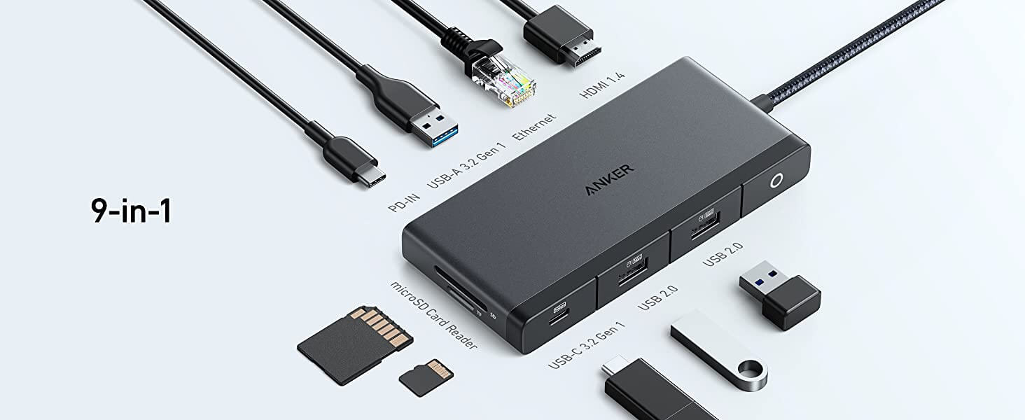 Anker 552 USB-C Hub 9v1