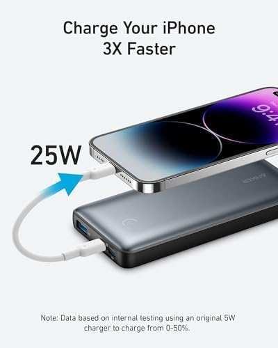 Anker PowerCore 533 10K mAh 25W powerbank