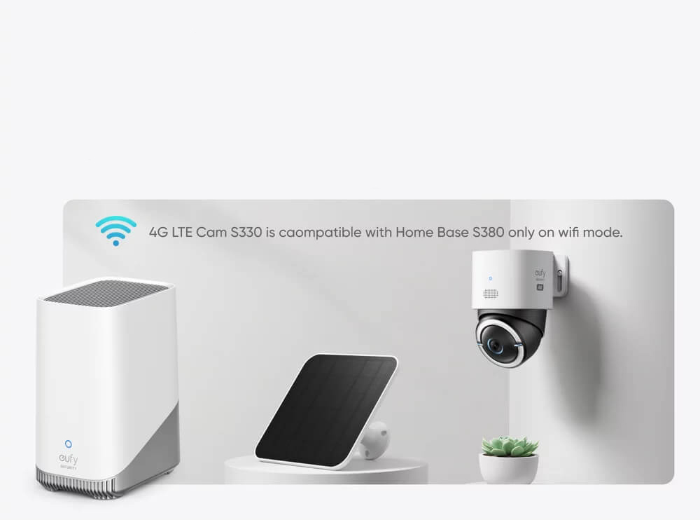 Eufy Security S330 4G, Wi-Fi