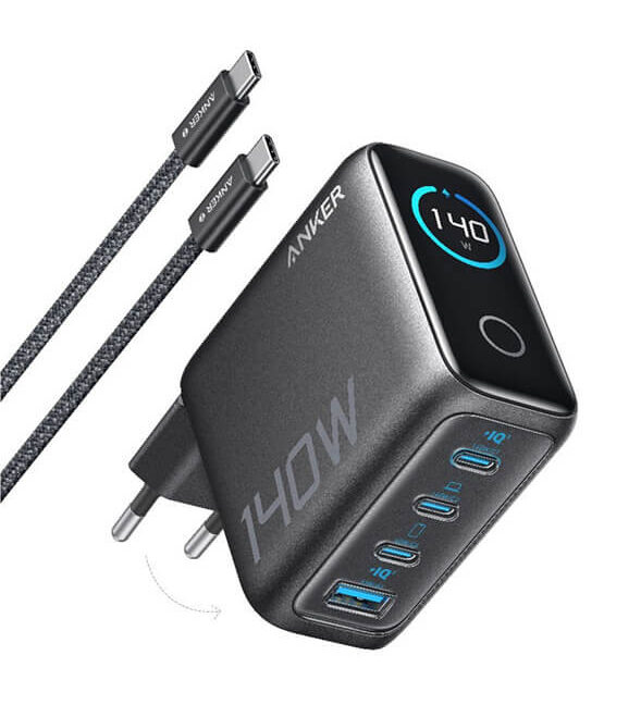 Anker 140W polnilec za prenosni računalnik Anker 140W polnilec za prenosni računalnik