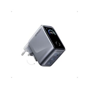 Anker Prime 160 W GaN 3-portni polnilec, smart display, črn